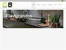 Tablet Screenshot of flavigranitos.com